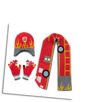 Ki - 00509 Fireman Knitwear Set