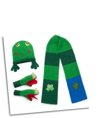 Ki - 00510 Frog Knitwear Set