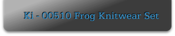 Ki - 00510 Frog Knitwear Set